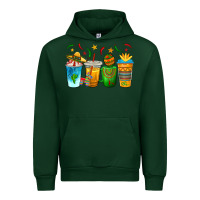 Foreset Green Cinco de Mayo Coffee Cups Urban Hoodie - texasbilliewilder