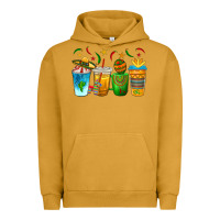 Pigment Peanut Butter Cinco de Mayo Coffee Cups Urban Hoodie - texasbilliewilder