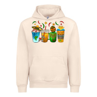 Sandshell Cinco de Mayo Coffee Cups Urban Hoodie - texasbilliewilder