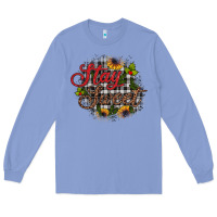 Colony Blue stay sweet wood slice ornament Long Sleeve Tee - JahusDesignShop