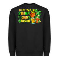 Black let the shenanigans begin Heavyweight Sweatshirt - FaDigitalArtStudio