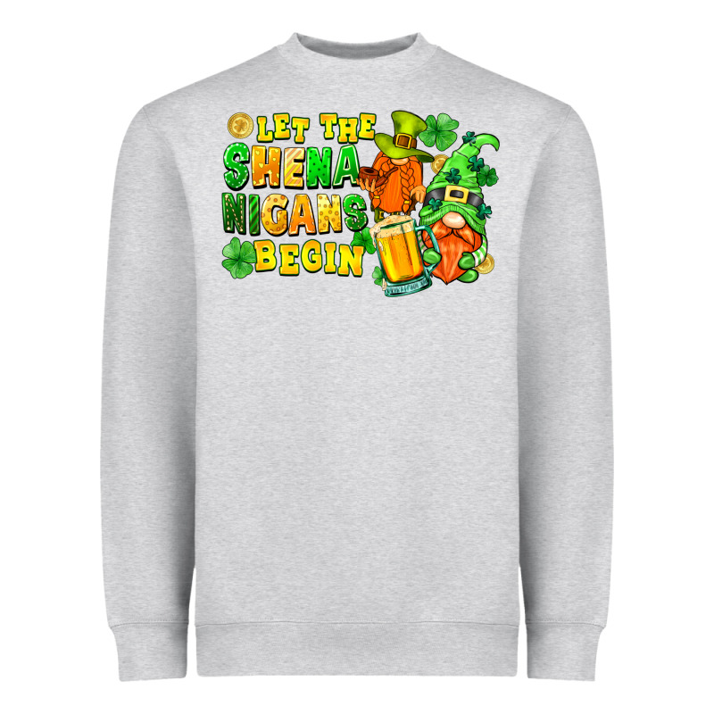 Let The Shenanigans Begin Heavyweight Sweatshirt by FaDigitalArtStudio | Teevron
