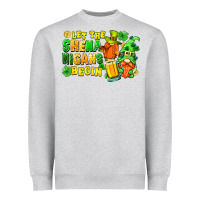 Heather Grey let the shenanigans begin Heavyweight Sweatshirt - FaDigitalArtStudio