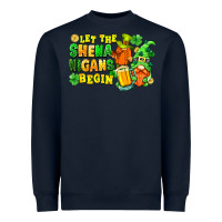 Navy let the shenanigans begin Heavyweight Sweatshirt - FaDigitalArtStudio