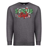 Charcoal Heather scrub life Premium Sweatshirt - MaliasSmallBusiness