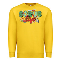 Lemon scrub life Premium Sweatshirt - MaliasSmallBusiness