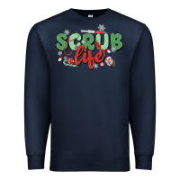 Navy scrub life Premium Sweatshirt - MaliasSmallBusiness