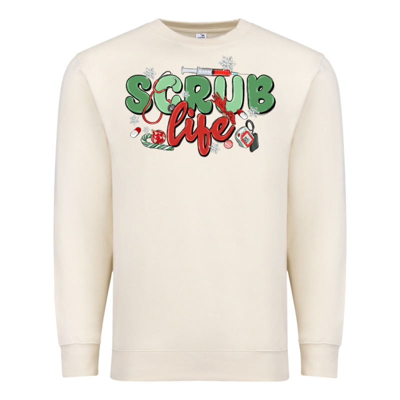 Scrub Life Premium Sweatshirt by MaliasSmallBusiness | Teevron