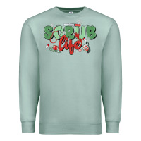 Seafoam scrub life Premium Sweatshirt - MaliasSmallBusiness