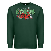 Sports Green scrub life Premium Sweatshirt - MaliasSmallBusiness