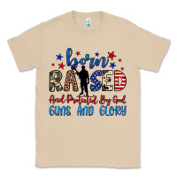 Mushroom born raised and protected by god guns and glory Classic Tee - JahusDesignShop