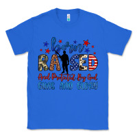 True Royal born raised and protected by god guns and glory Classic Tee - JahusDesignShop
