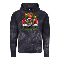 Cloud Black merry christmas truck Vintage Hoodie - RanaPortraitStore