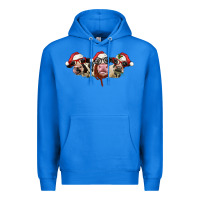 True Royal christmas holstein cows Premium Hoodie - LillyAllenDesigns