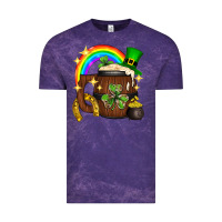 Cloud Purple st. patricks day barrel beer Vintage Tee - Neo Western