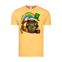 Vintage Mustard st. patricks day barrel beer Vintage Tee - Neo Western