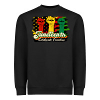 Black juneteenth celebrate freedom Heavyweight Sweatshirt - HRA Design Shop
