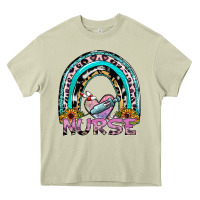 Mossy nurse rainbow Heavy Core Tee - SublimationCraftShop