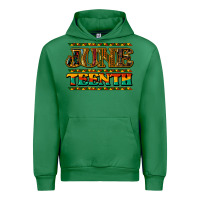 Emerald juneteenth Urban Hoodie - NancyCooperArtShop