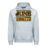 Heather Grey juneteenth Urban Hoodie - NancyCooperArtShop
