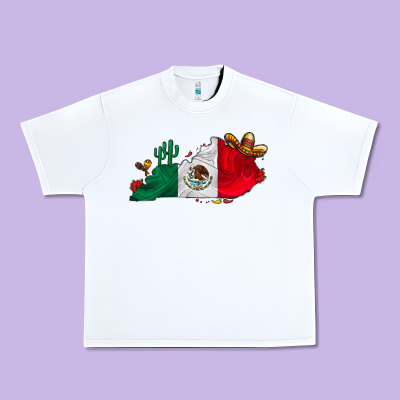 Mexica Kentucky Urban Heavy Tee Designed By Cowhidedigitalart