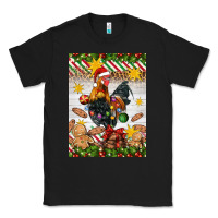 Black Christmas rooster Classic Tee - Artiststas