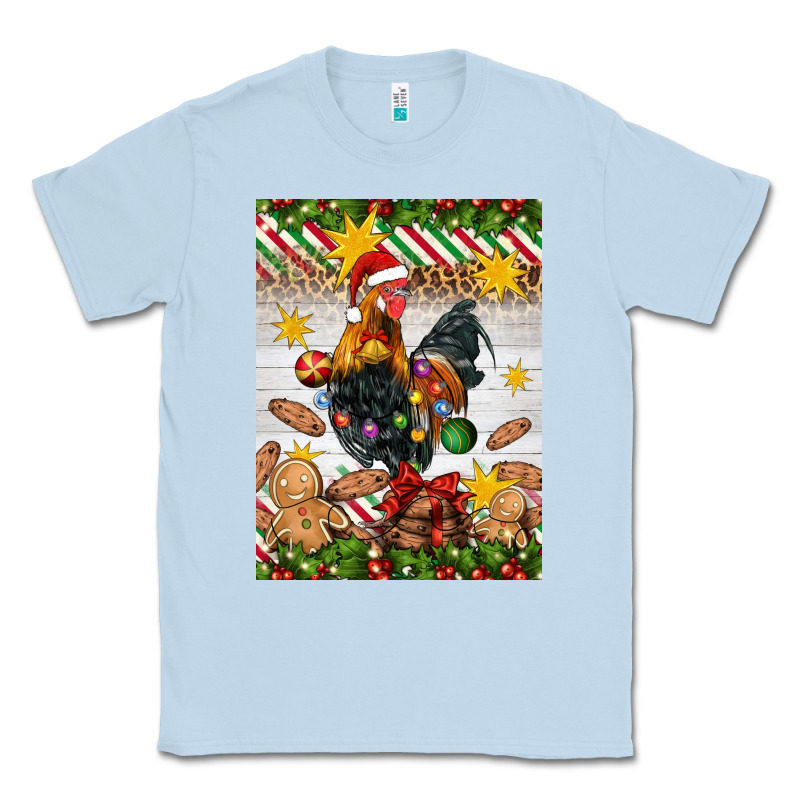 Christmas Rooster Classic Tee by Artiststas | Teevron