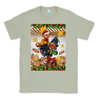Matcha Christmas rooster Classic Tee - Artiststas