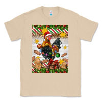 Mushroom Christmas rooster Classic Tee - Artiststas