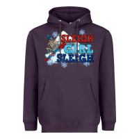 Plum winter sleigh girl sleigh Heavyweight Hoodie - NancyCooperArtShop