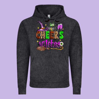 Cheers Witches Vintage Hoodie Designed By Zillion Design Studio