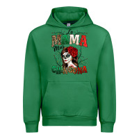 Emerald La Mama Mas Chingona Urban Hoodie - texasbilliewilder