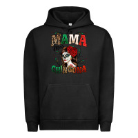 Pigment Black La Mama Mas Chingona Urban Hoodie - texasbilliewilder