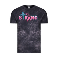 Cloud Black strong with cross ribbon Vintage Tee - HRA Design Shop