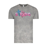 Cloud Rock strong with cross ribbon Vintage Tee - HRA Design Shop
