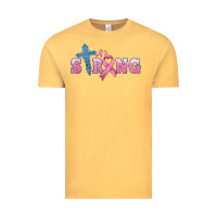 Vintage Mustard strong with cross ribbon Vintage Tee - HRA Design Shop