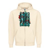 Sandshell mexico with roses Zipper Hoodie - Jasminsmagicworld