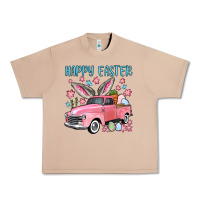 Burro Happy Easter truck Urban Heavy Tee - OliviaCreatesArt