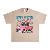 French Oak Happy Easter truck Urban Heavy Tee - OliviaCreatesArt
