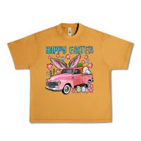 Peanut Butter Happy Easter truck Urban Heavy Tee - OliviaCreatesArt