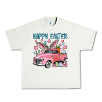 Pistachio Happy Easter truck Urban Heavy Tee - OliviaCreatesArt