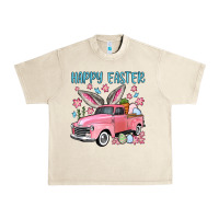 Sandshell Happy Easter truck Urban Heavy Tee - OliviaCreatesArt