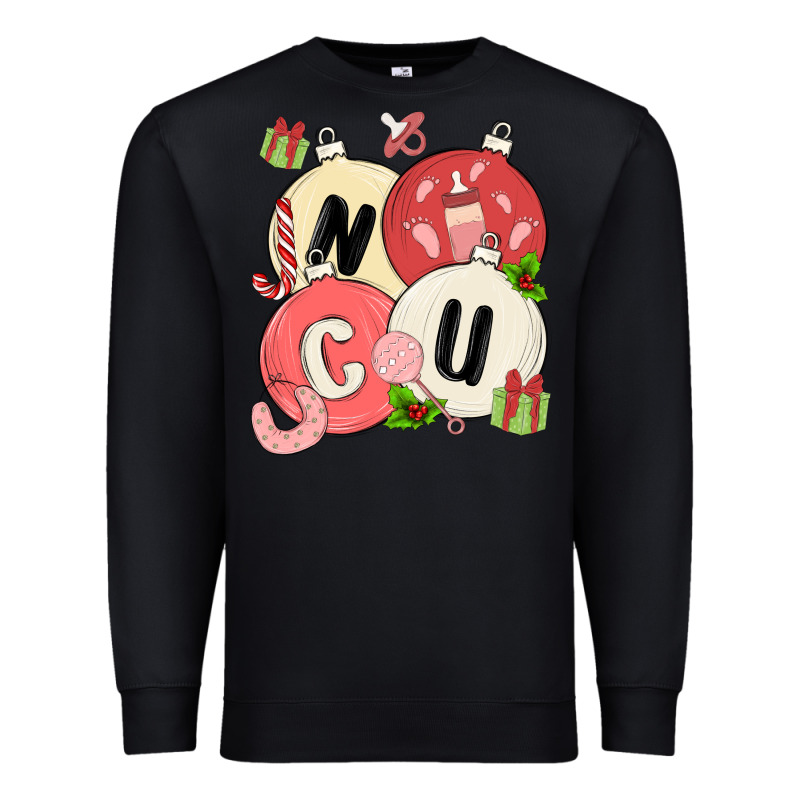 Nicu Nurse Christmas Premium Sweatshirt by MaliasSmallBusiness | Teevron