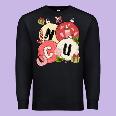 Nicu Nurse Christmas Premium Sweatshirt Designed By Maliassmallbusiness