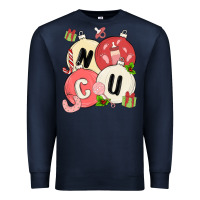 Navy nicu nurse christmas Premium Sweatshirt - MaliasSmallBusiness