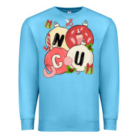 Ocean Blue nicu nurse christmas Premium Sweatshirt - MaliasSmallBusiness
