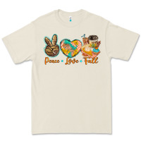 Bone peace love fall Premium Tee - BarkalooDesign