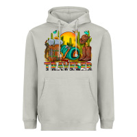Moon Dust western traveler cowboy Heavyweight Hoodie - NancyCooperArtShop