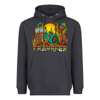Smoke western traveler cowboy Heavyweight Hoodie - NancyCooperArtShop