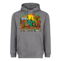 Storm western traveler cowboy Heavyweight Hoodie - NancyCooperArtShop